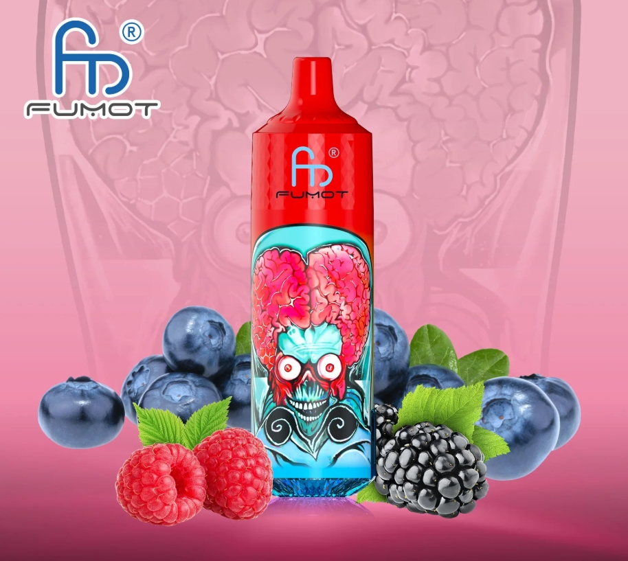 Fumot RandM Tornado 9000 Pro Vape - التوت الحامض: تجربة فيب استثنائية تجمع بين الأناقة والأداء
